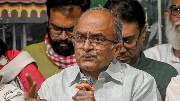 Eminent lawyer Prashant Bhushan