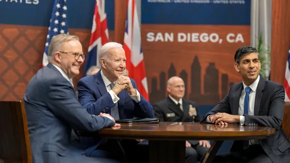 Anthony Albanese, Joe Biden and Rishi Sunak