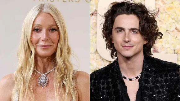 Gwyneth Paltrow and Timothee Chalamet
