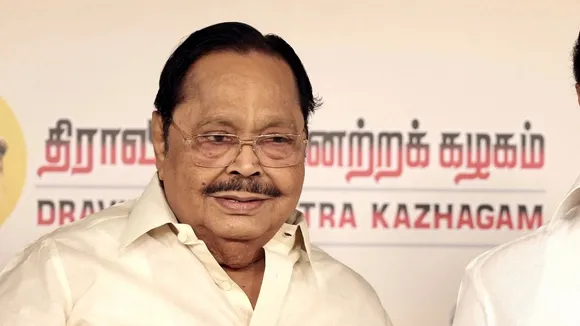 Duraimurugan DMK Tamil Nadu