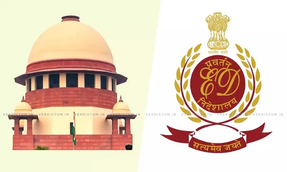Enforcement Directorate Supreme Court