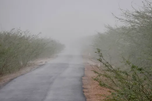 Heavy rain at Jakhau ahead of the landfall of Cyclone Biparjoy, in Kutch district