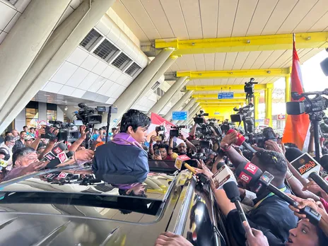 R Praggnanandhaa Chennai Airport