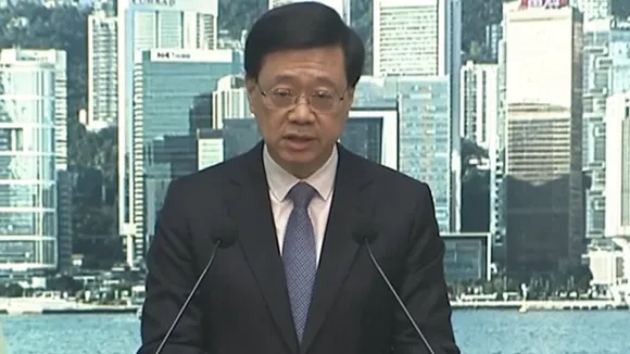 Hong Kong Chief Executive John Lee