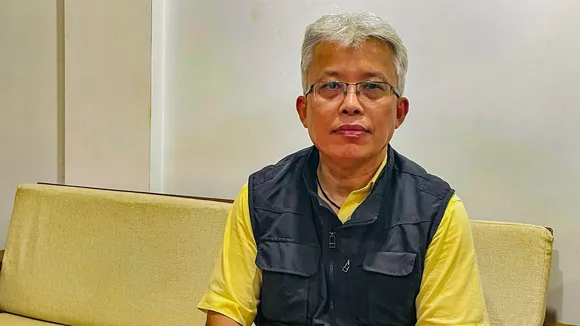 JNU professor and Congress Lok Sabha candidate from Inner Manipur constituency A Bimol Akoijam