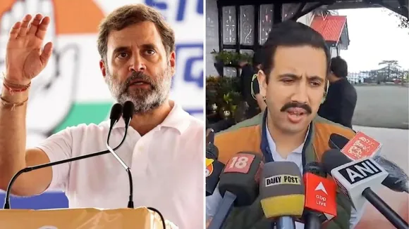 Rahul Gandhi and Vikramaditya Singh