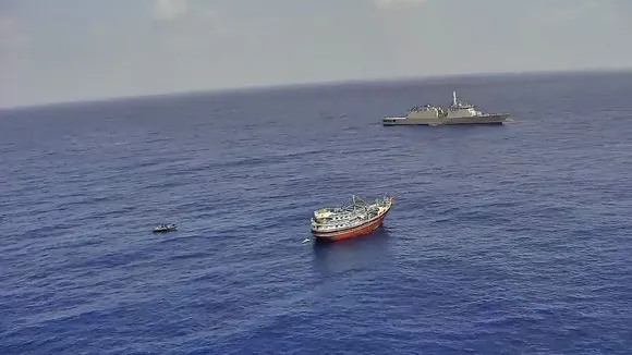 India Navy in Arabian sea