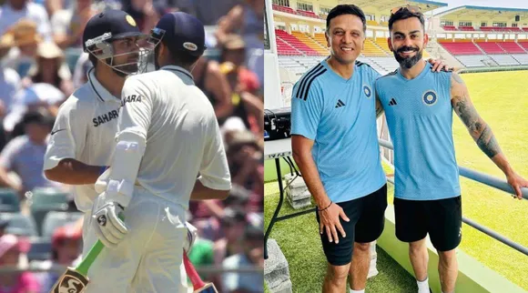 rahul dravid virat kohli