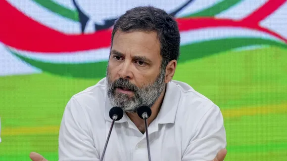 Rahul Gandhi Press Conference Congress