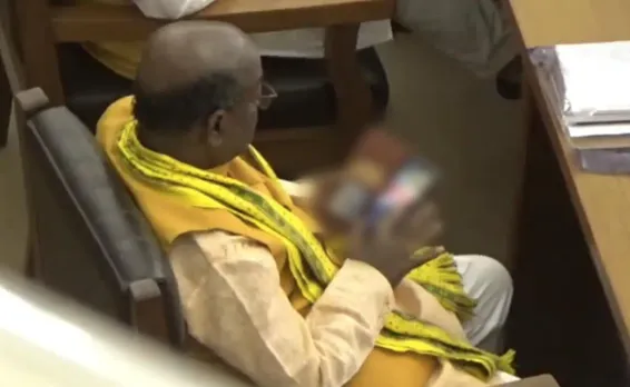 BJP MLA Jadav lal nath porn Tripura