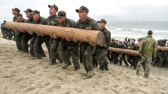 Navy SEALs training
