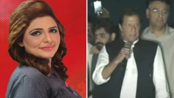 Sadaf Nadeem and Imran Khan