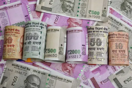 Currency Note Rupee Dollar INR