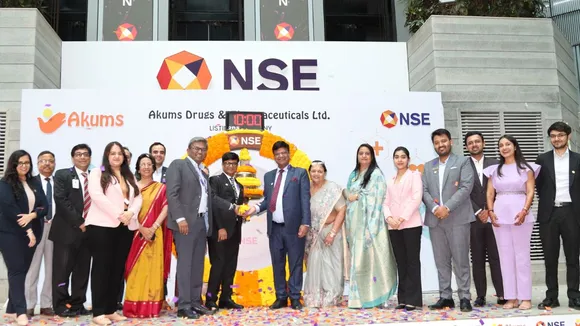 Akums Drugs and Pharmaceuticals got listed on NSE today