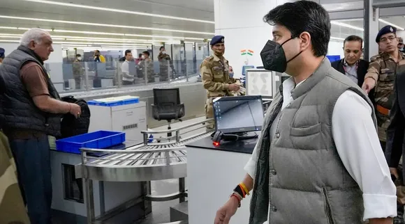 Jyotiraditya Scindia IGI Airport Delhi