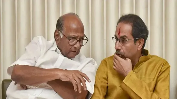 Sharad Pawar Uddhav Thackeray meeting