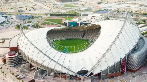 Khalifa stadium Qatar Doha