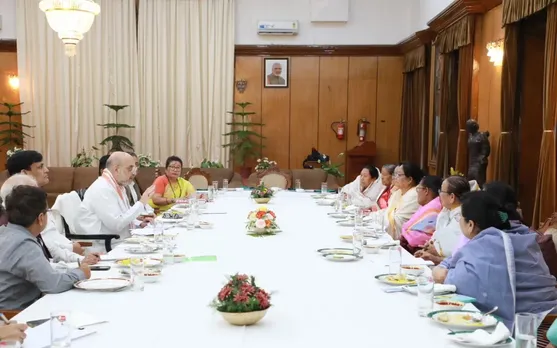 Amit Shah meets women leaders Manipur