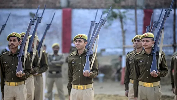Delhi Police British era .303 rifles