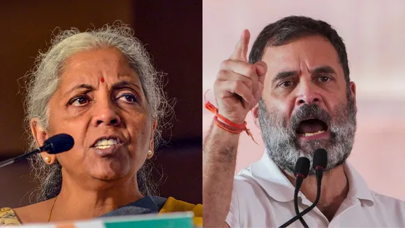 Nirmala Sitharaman Rahul Gandhi