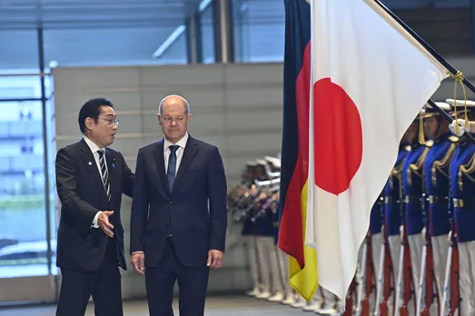 Japan and German Olaf Scholz Fumio Kishida