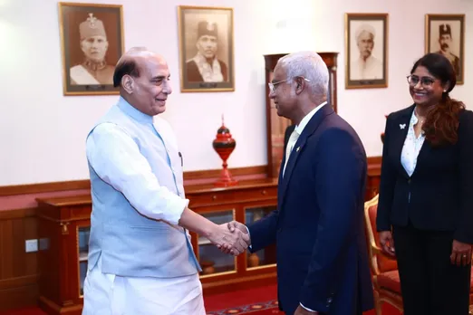 Rajnath Singh Maldives President