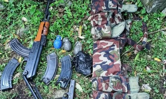 Rajouri encounter Arms recovered