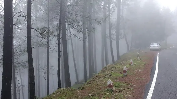 Hill Mountain Fog Rain