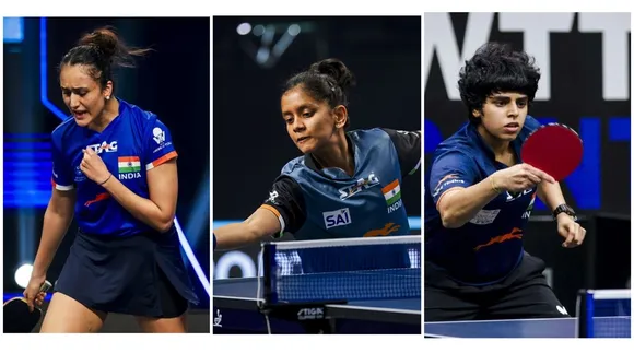 Manika Batra, Sreeja Akula and Archana Kamath