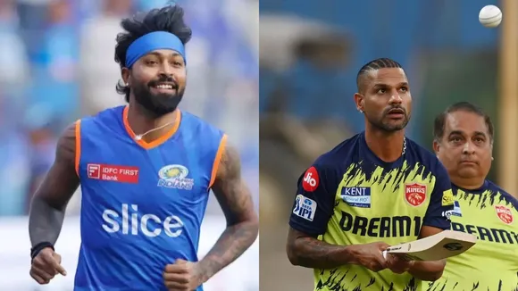 Hardik Pandya Shikhar Dhawan