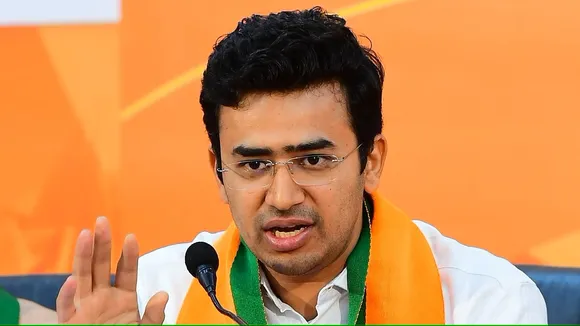 BJP leader Tejasvi Surya (File image)