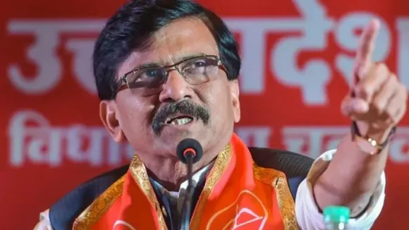 Shiv sena (UBT) leader Sanjay Raut (File image)