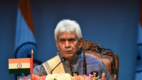 Jammu and Kashmir Lt Governor Manoj Sinha