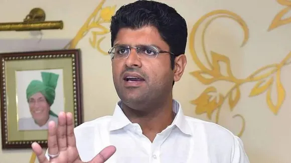 JJP Chief Dushyant Chautala (File image)