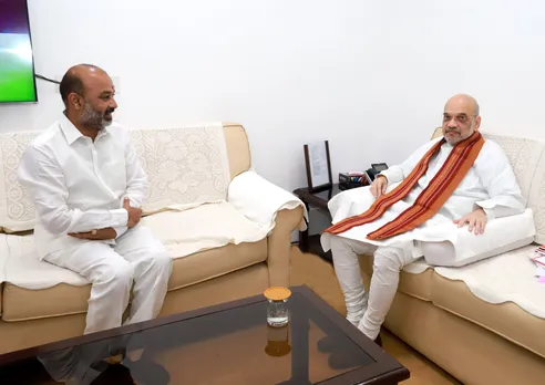 Bandi Sanjay Kumar Amit Shah