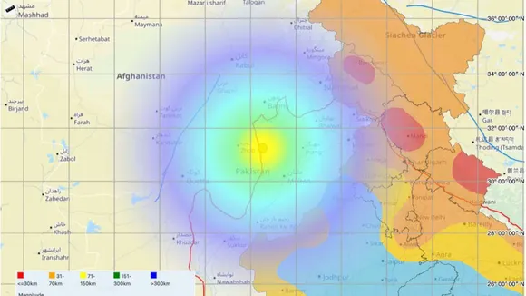 Earthquake in Pakistan