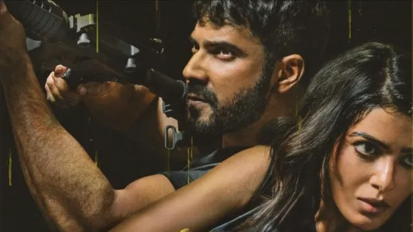 Varun Dhawan and Samantha in Citadel