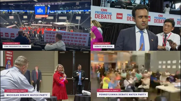First presidential debate between Donald Trump and Joe Biden
