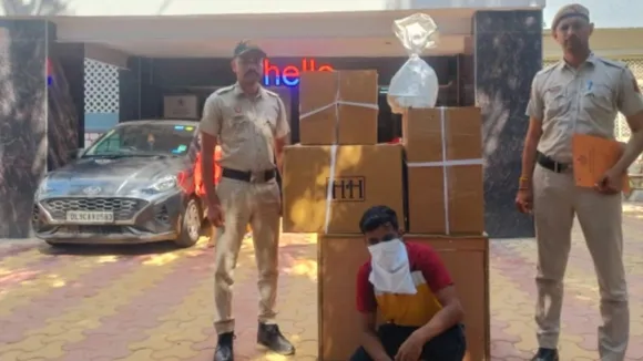 Delhi Police has arrested three people and seized more than 1,300 kilograms of illegal firecrackers from several areas of the national capital on Sunday