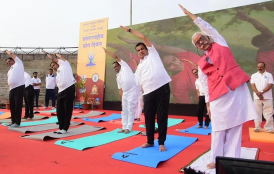 Nitin Gadkari Yoga