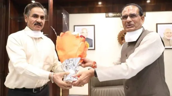MP Chief Secretary Iqbal Singh Bains Shivraj Singh Chauhan