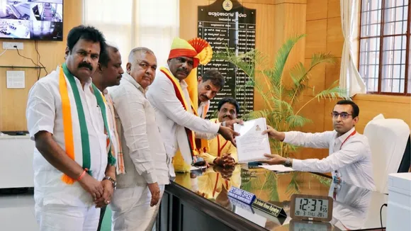 D K Suresh Nomination