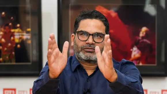 Political strategist-turned-activist Prashant Kishor during an interview with PTI, in New Delhi, Friday, April 5, 2024