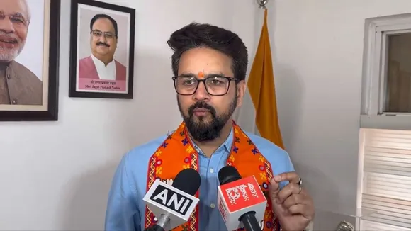Union minister Anurag Thakur
