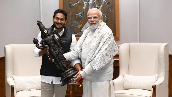 YS Jagan Mohan Reddy and Narendra Modi