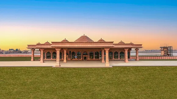 Newly constructed Maryada Purushottam Shri Ram International Airport