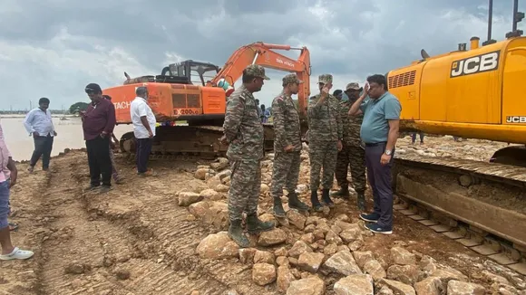 Indian Army in Vijaywada