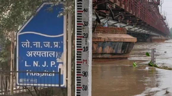 Delhi Flood LNJP Hospital