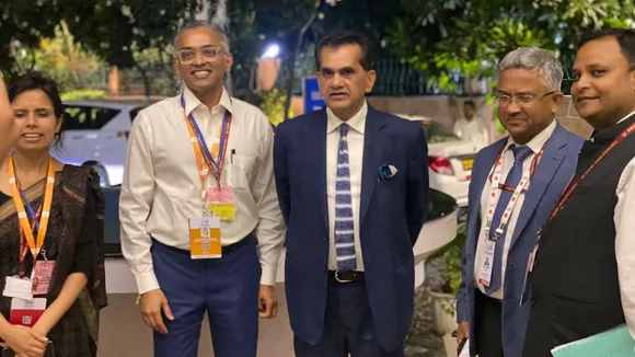 Amitabh Khant with G20 team