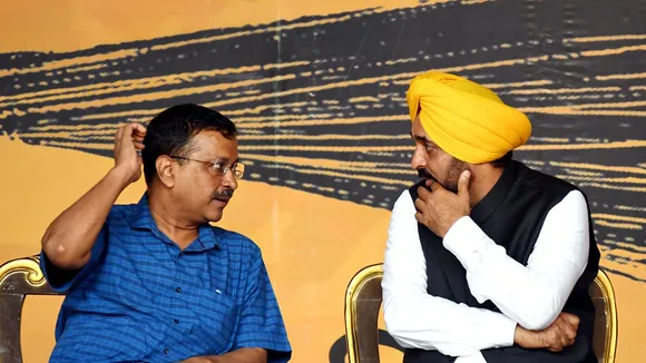 Arvind Kejriwal Bhagwant mann Jalandhar Punjab AAp
